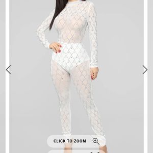 Fashion Nova Rhinestone Jumpsuit